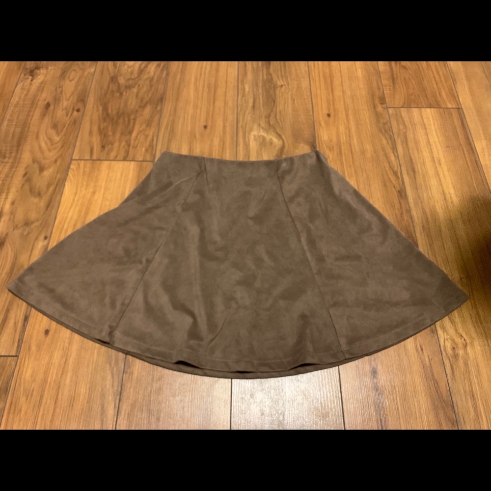 Brown Miniskirt